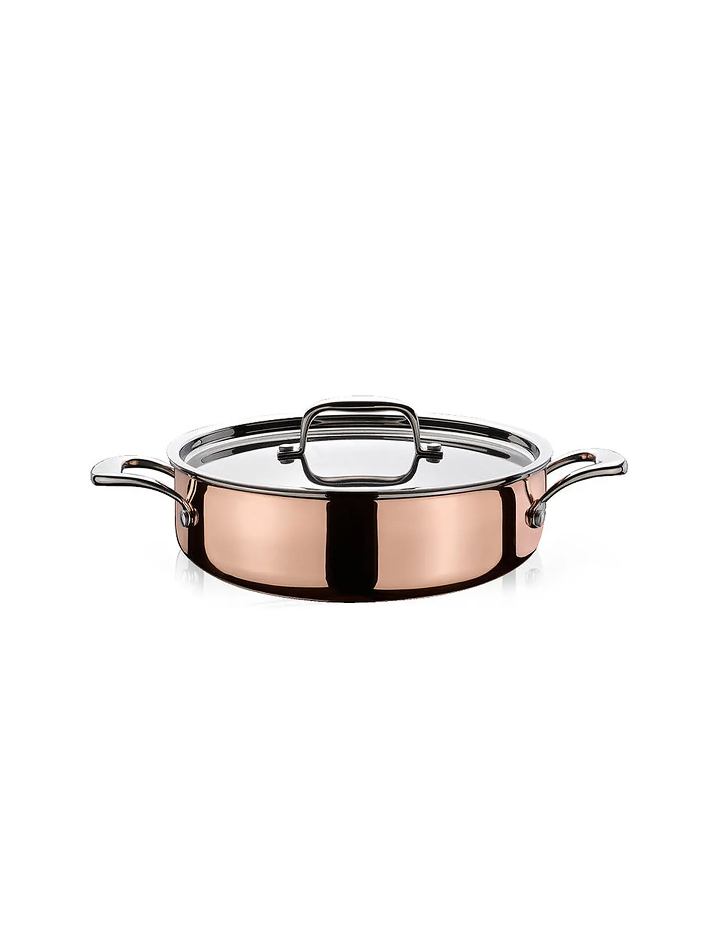 SPRING | Gourmettopf mit Deckel 28cm "Culinox" (Kupfer) | 